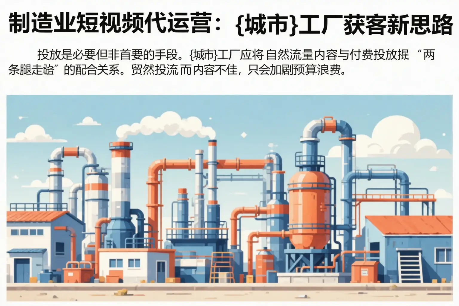 制造业短视频代运营:洛浦工厂获客新思路